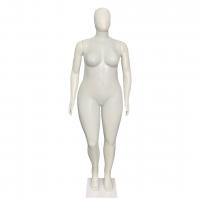 Manequim Feminino GG Plus Size Branco C/ Pose Sopro