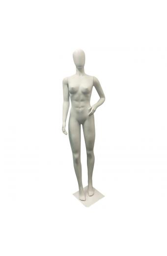 Manequim Feminina Modelo Carioca Stilo C/ 03 Braços - Branca