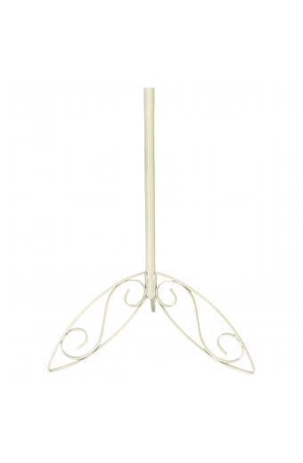 Pedestal Para Busto Costura Retrô Branco